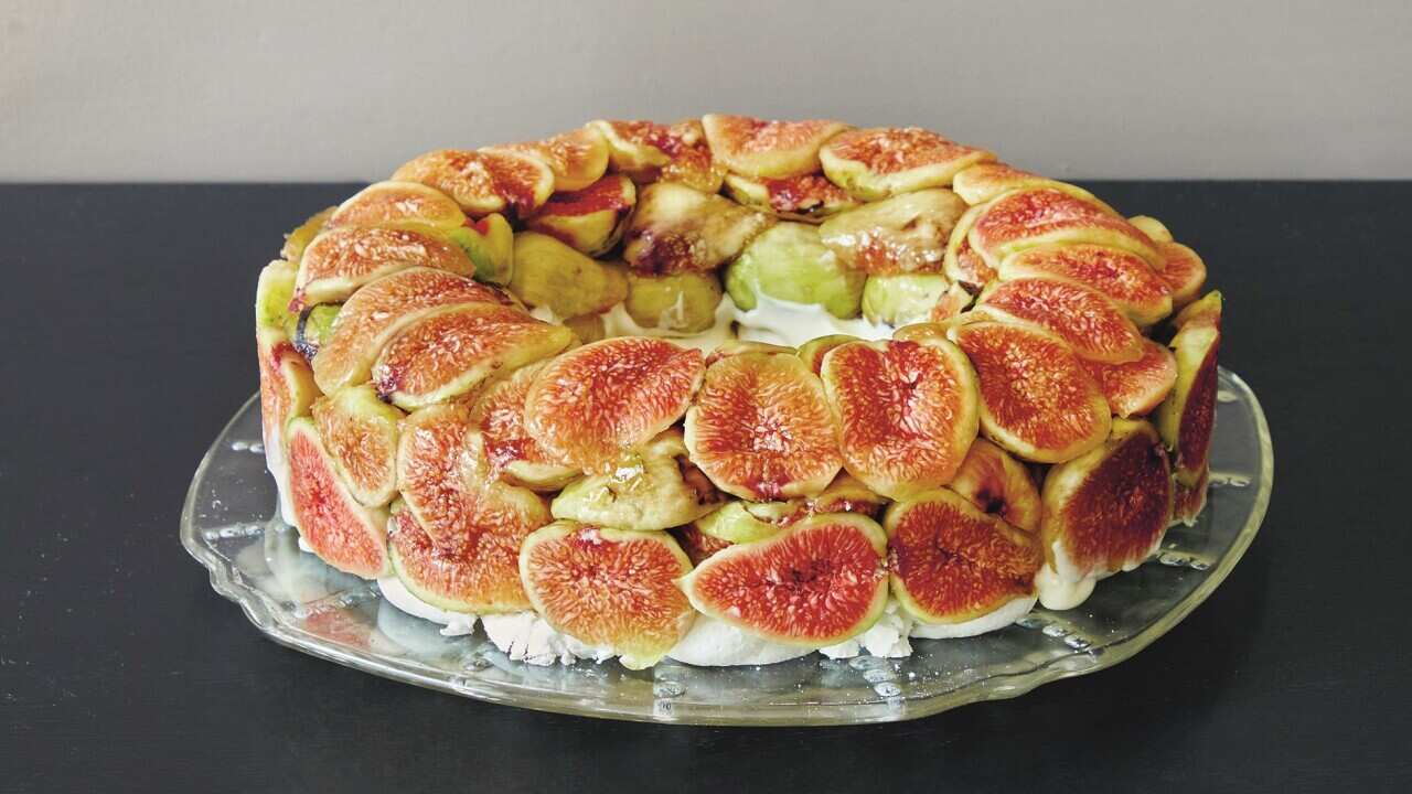 Fresh fig cake 