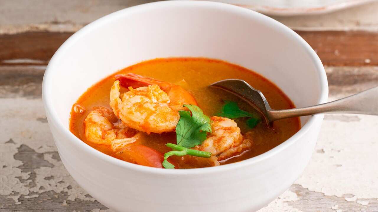 Classic tom yum soup