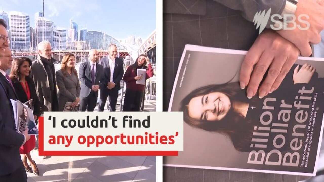 Danielle Robertson reporting on the migrants in the Australian economy.