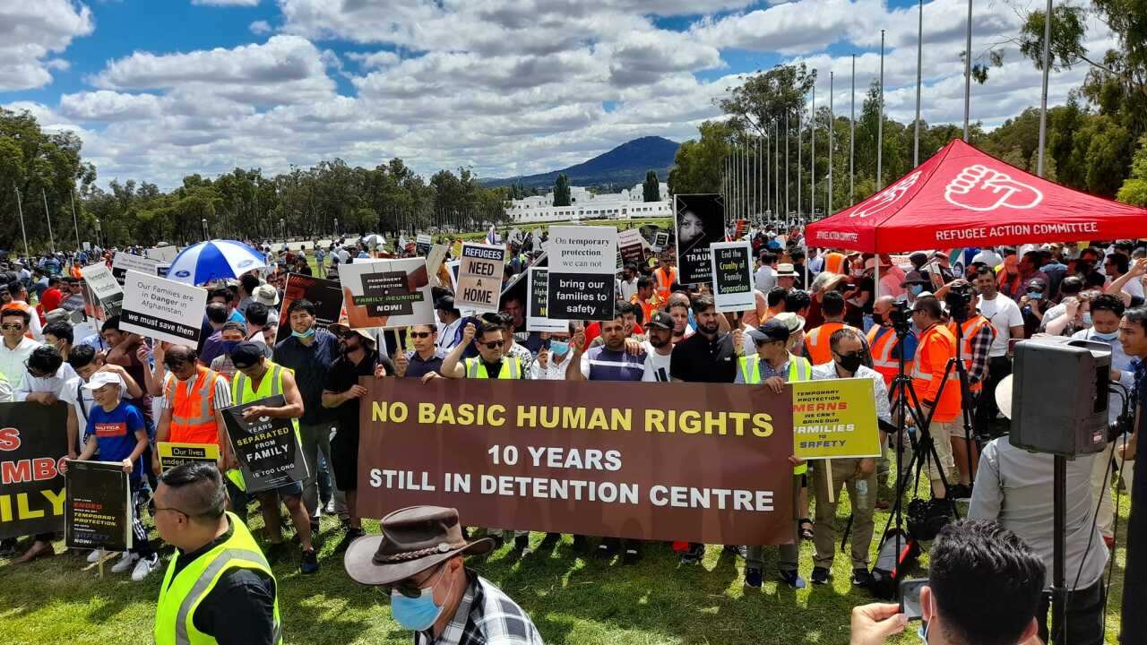 Canberra rally