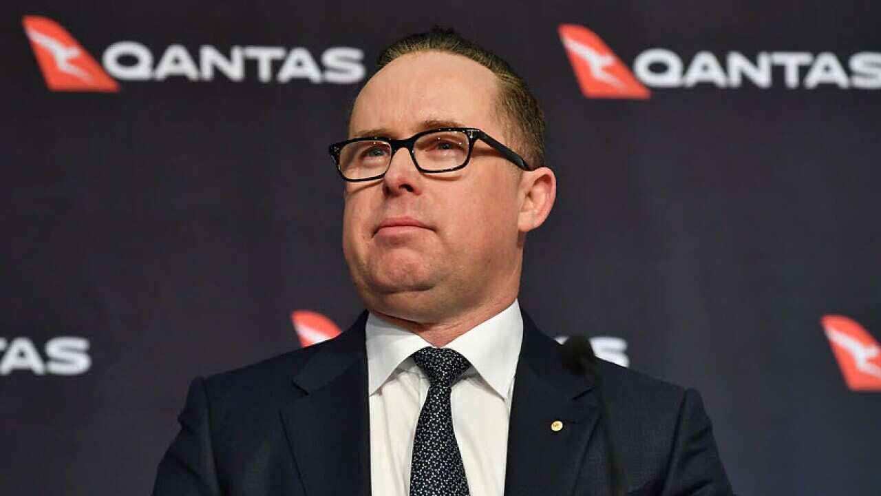 Qantas Group Chief Executive Officer Alan Joyce 