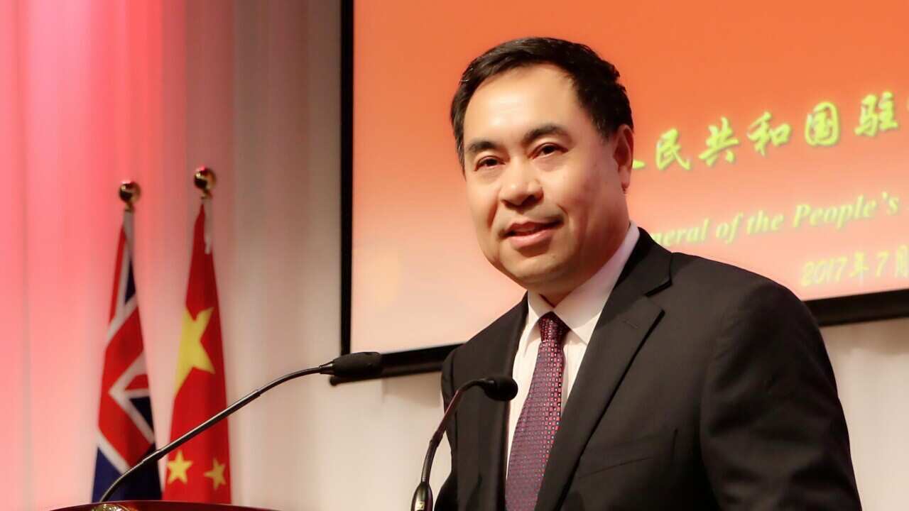 Dr Xu Jie, Consul-General of the People's Republic of China in Brisbane.