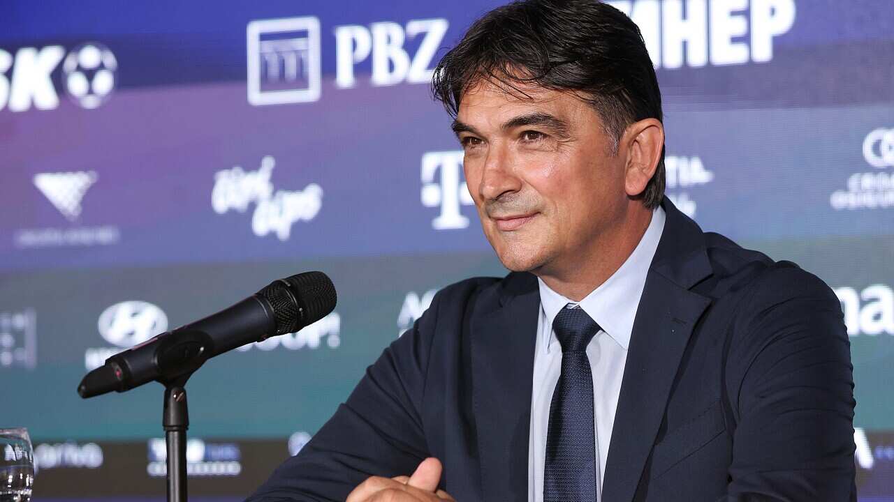 Croatian coach Zlatko Dalic presents the preliminary squad for European Championship