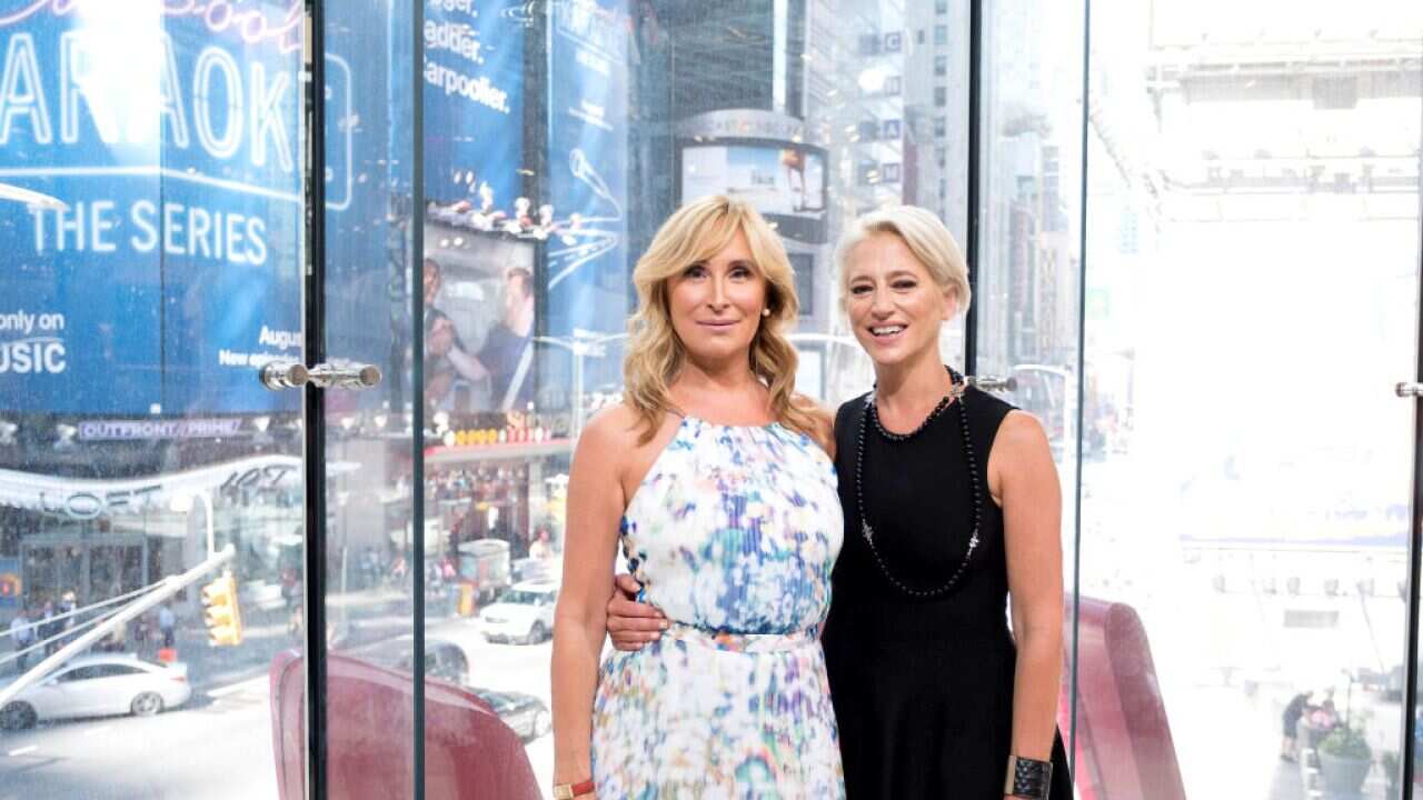 Dorinda Medley and Sonja Morgan 