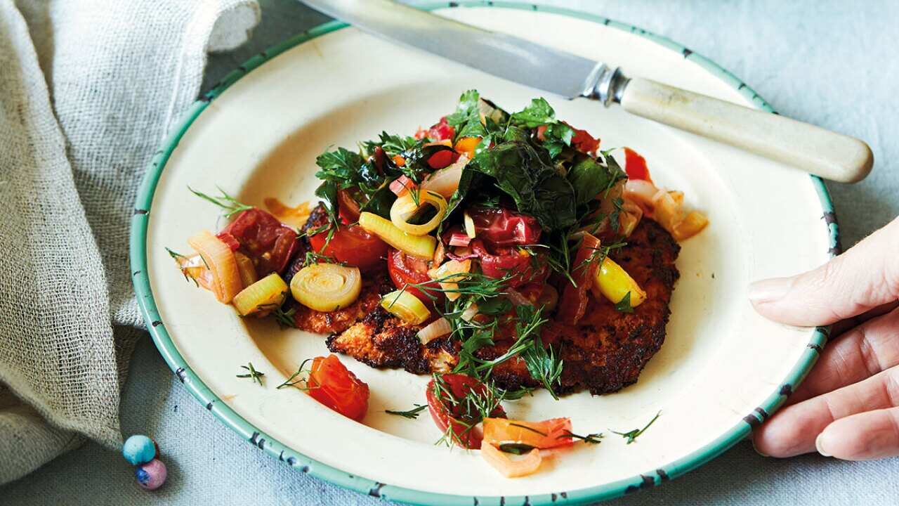 Cauliflower toasts