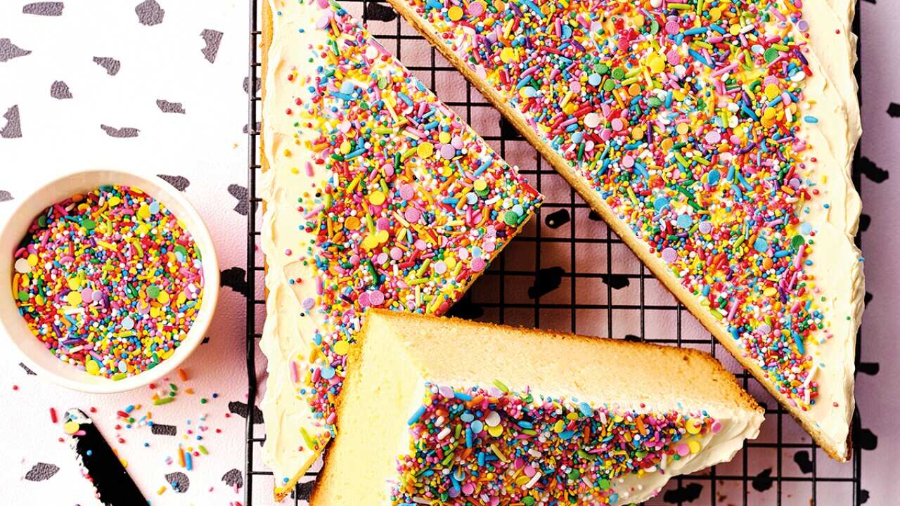 Fairy bread cake