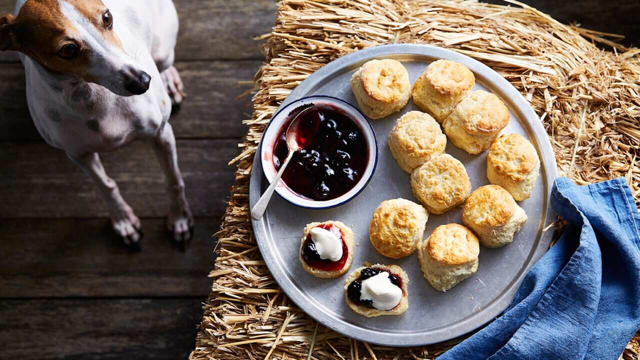 Paul West's no-fuss scones