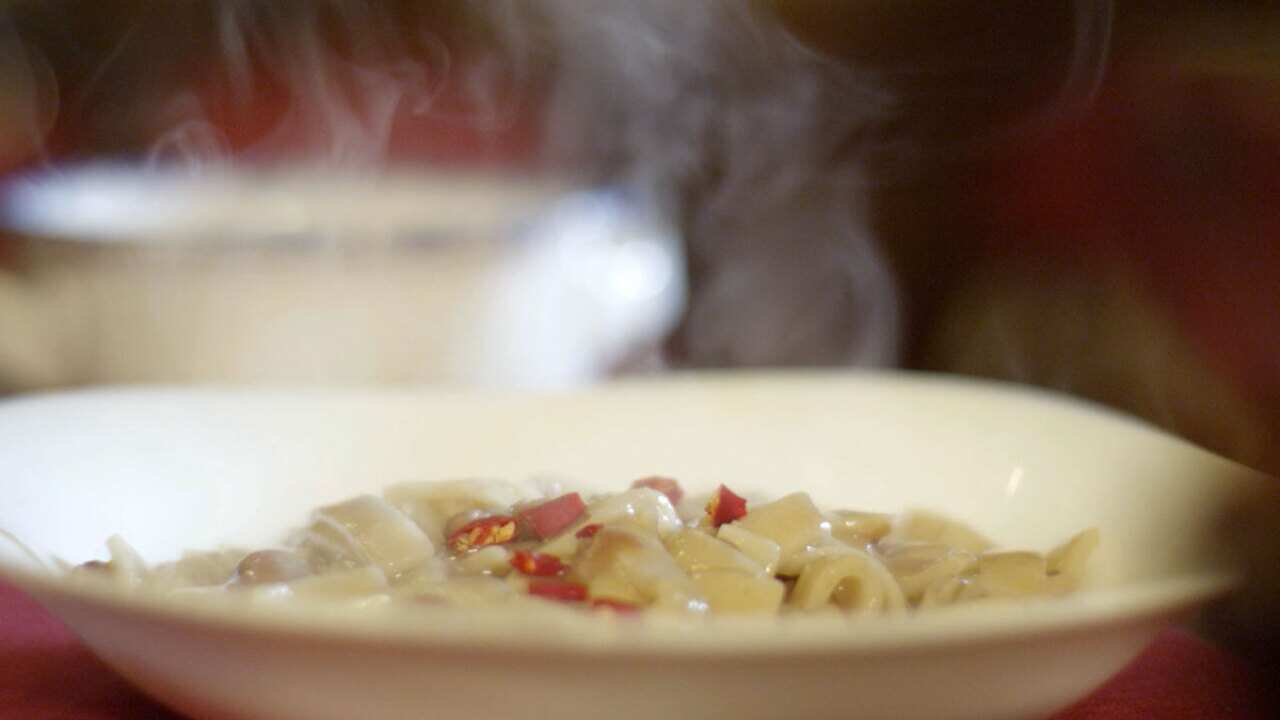 Pasta and bean soup