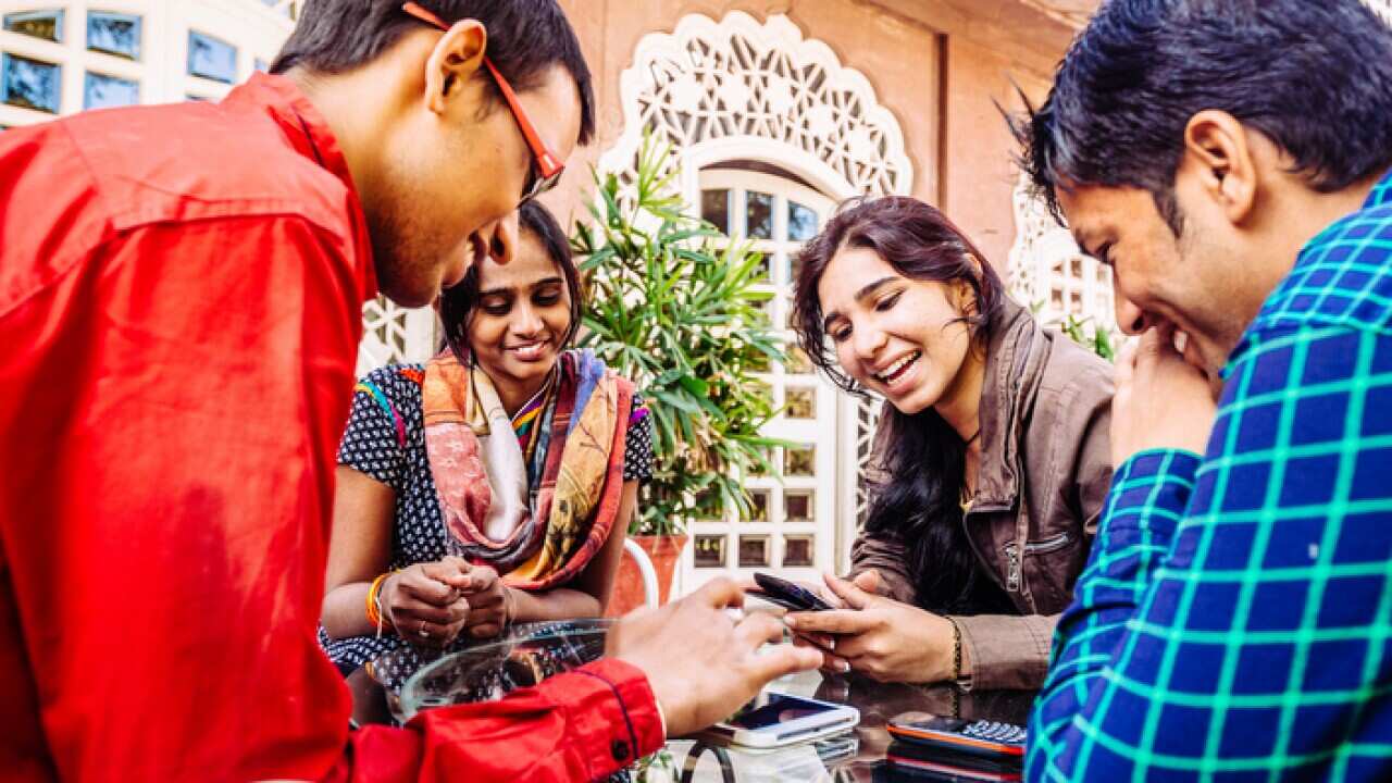 Four Indian students