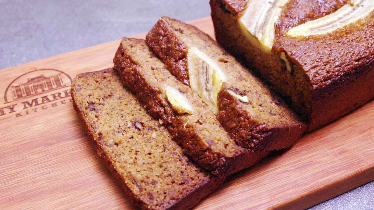 Gluten-free protein banana bread