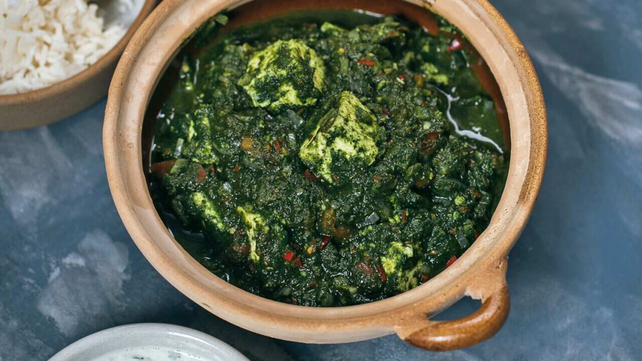 Palak paneer