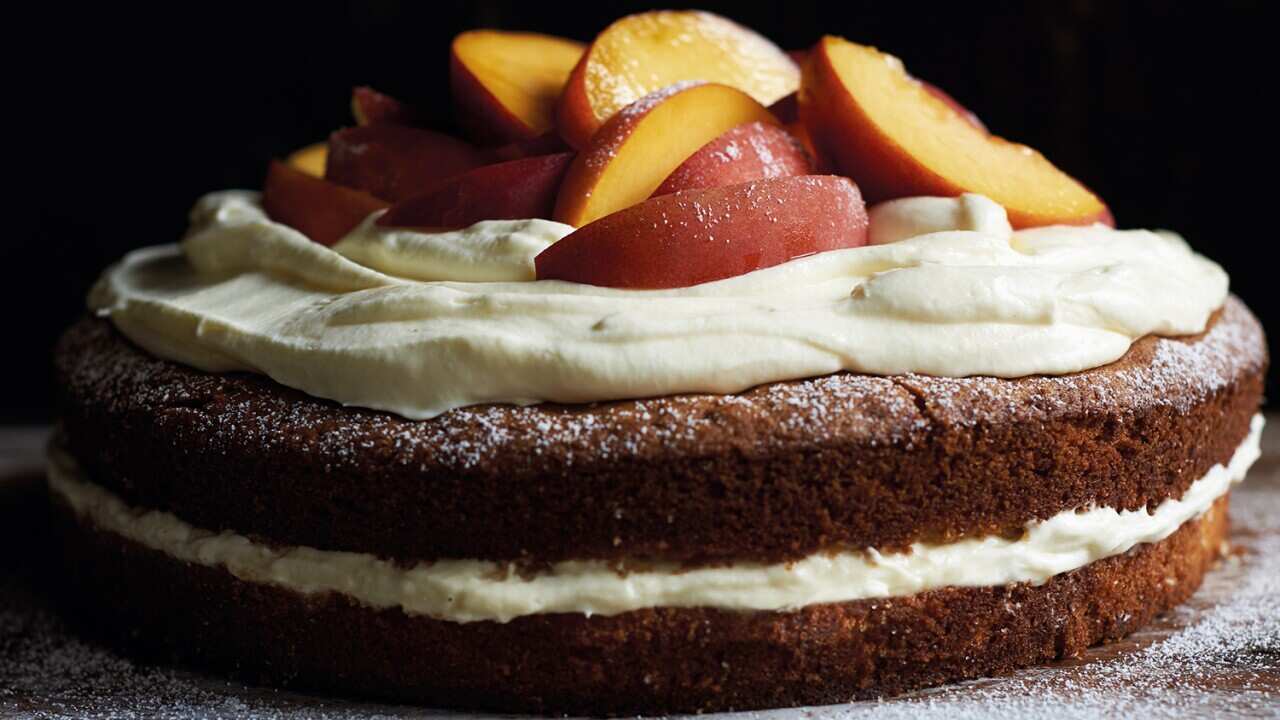 Peach cake (torta de durazno)