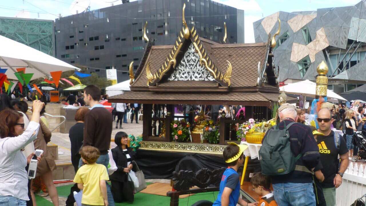 Thai Culture and Food Festival at Federation Square, Melbourne