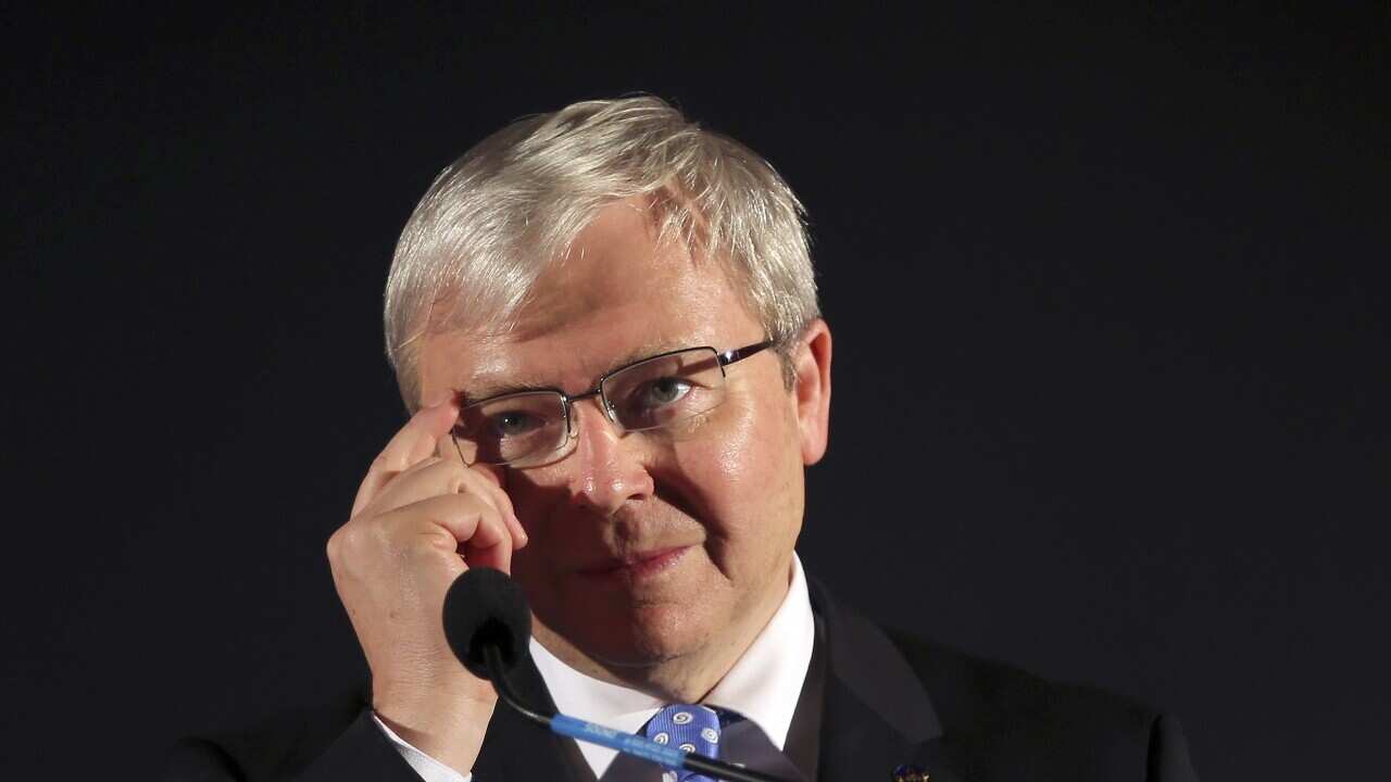 Former PM Kevin Rudd