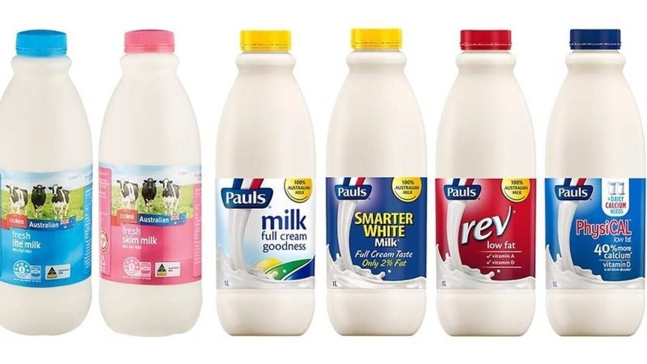 Eight milk varieties sold in Victoria and some NSW towns were recalled over contamination fears.