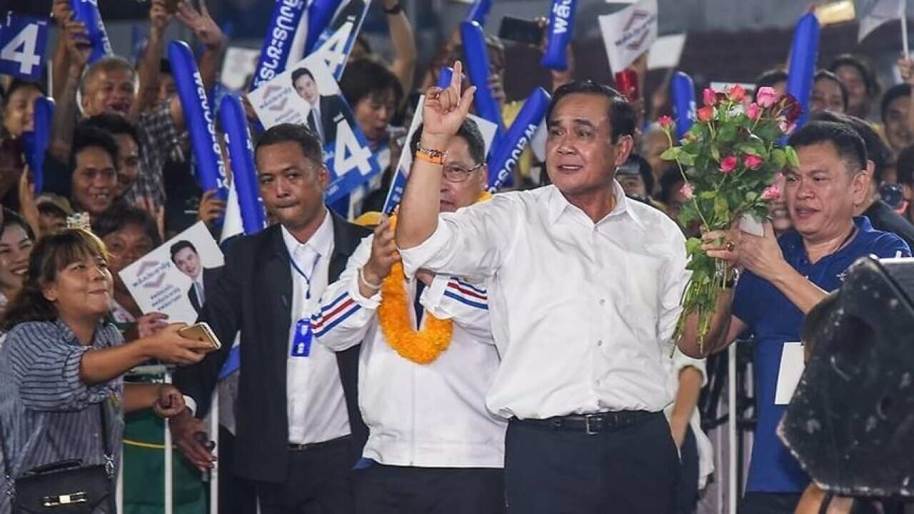 Image of Thailand's Junta leader, General Prayuth Chan-o-cha