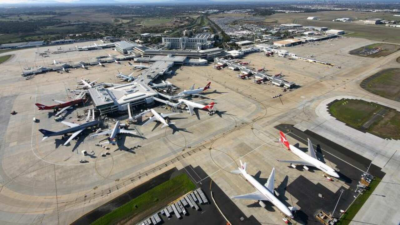 A supplied aerial photograph of Melbourne Airport, Wednesday, May 30, 2007. (AAP Image/Melbourne Airport) NO ARCHIVING, EDITORIAL USE ONLY