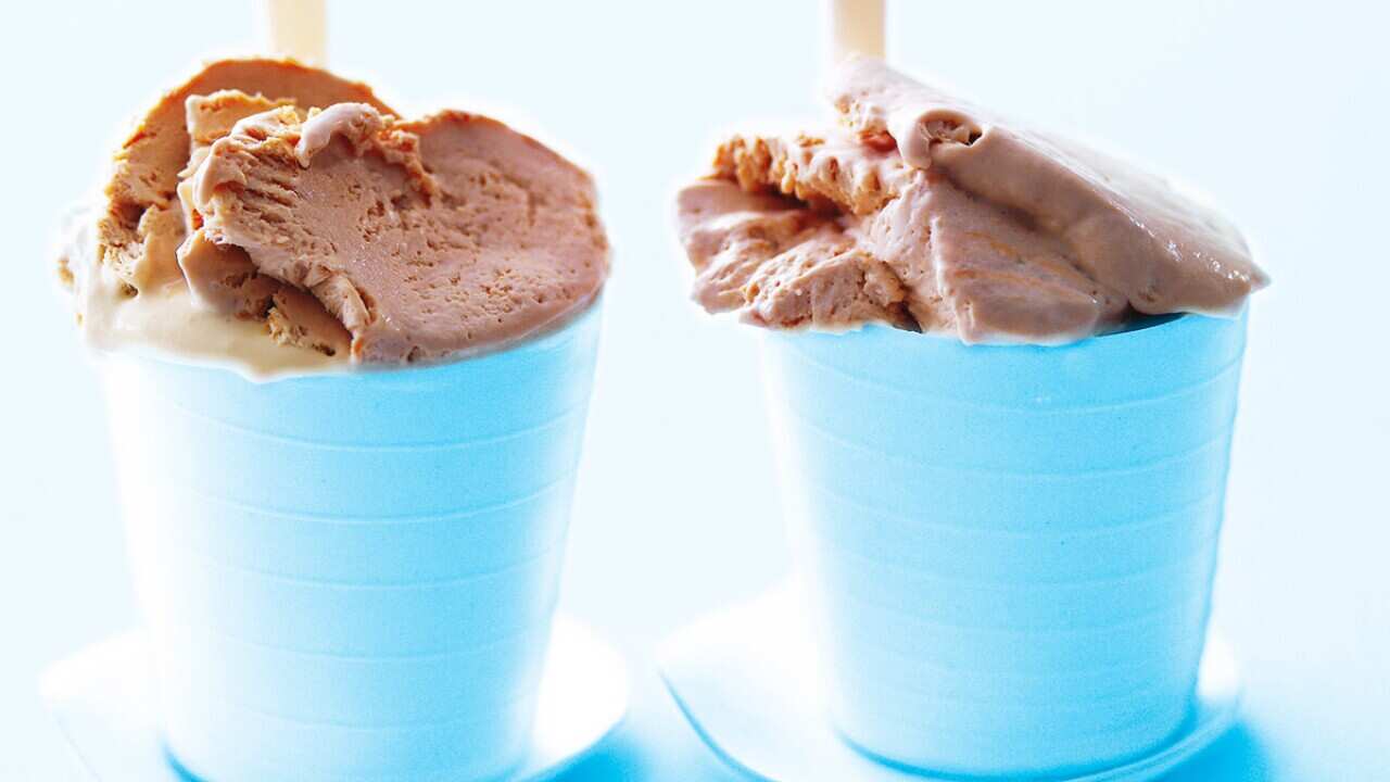 cheat’s caramel ice-cream