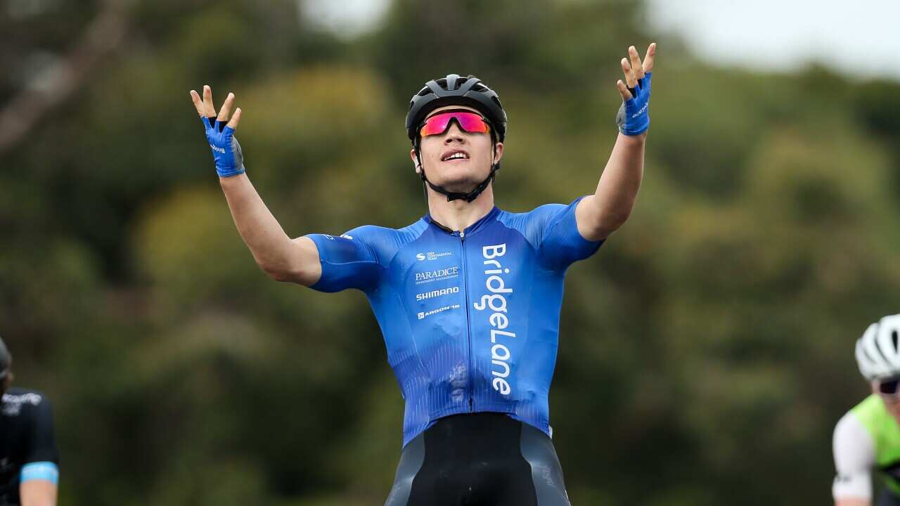 Powercor Melbourne to Warrnambool Cycling Classic on May 1, 2021 Victoria, Australia (Photo by Con Chronis)