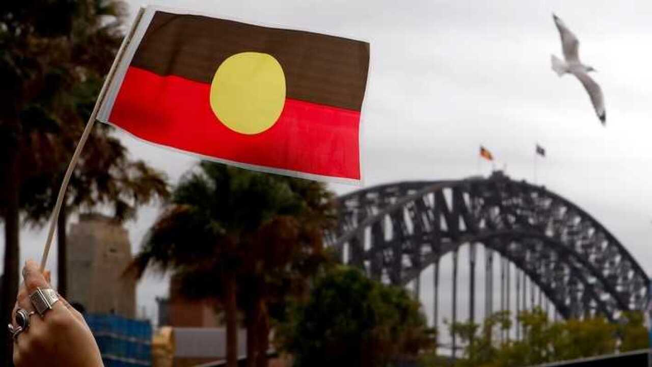 Australian Aboriginal flag 