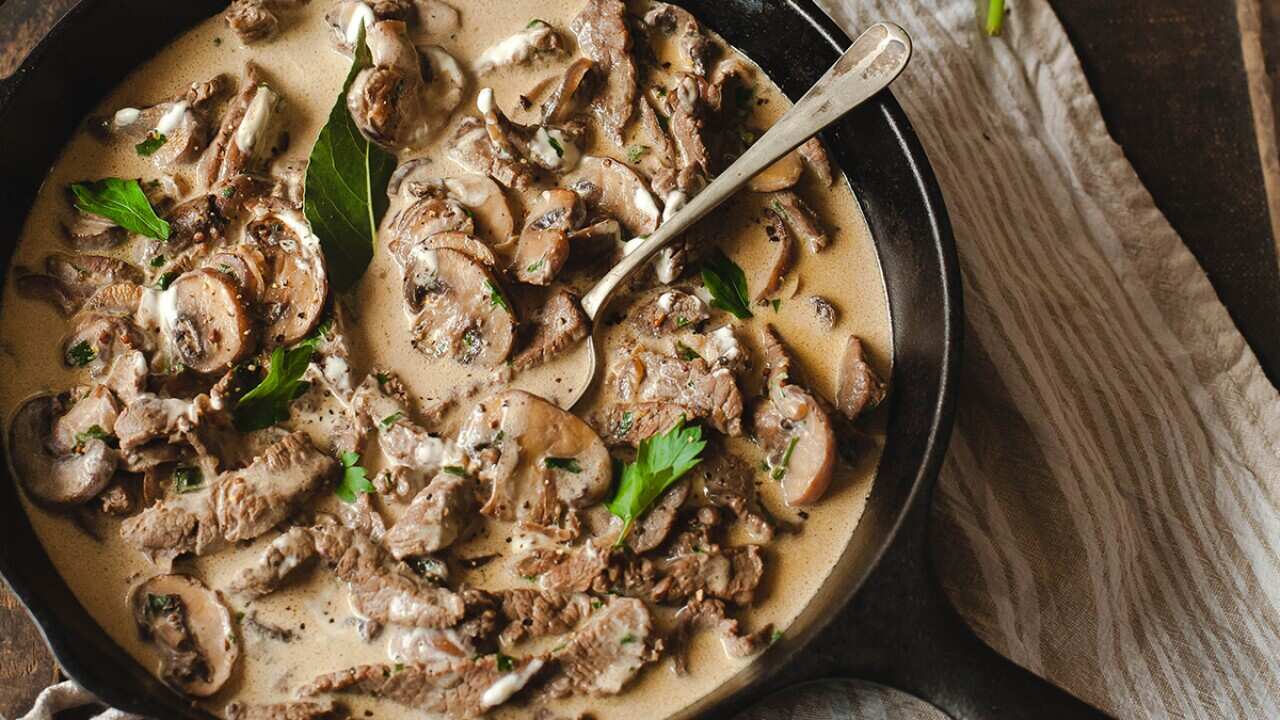 beef stroganoff