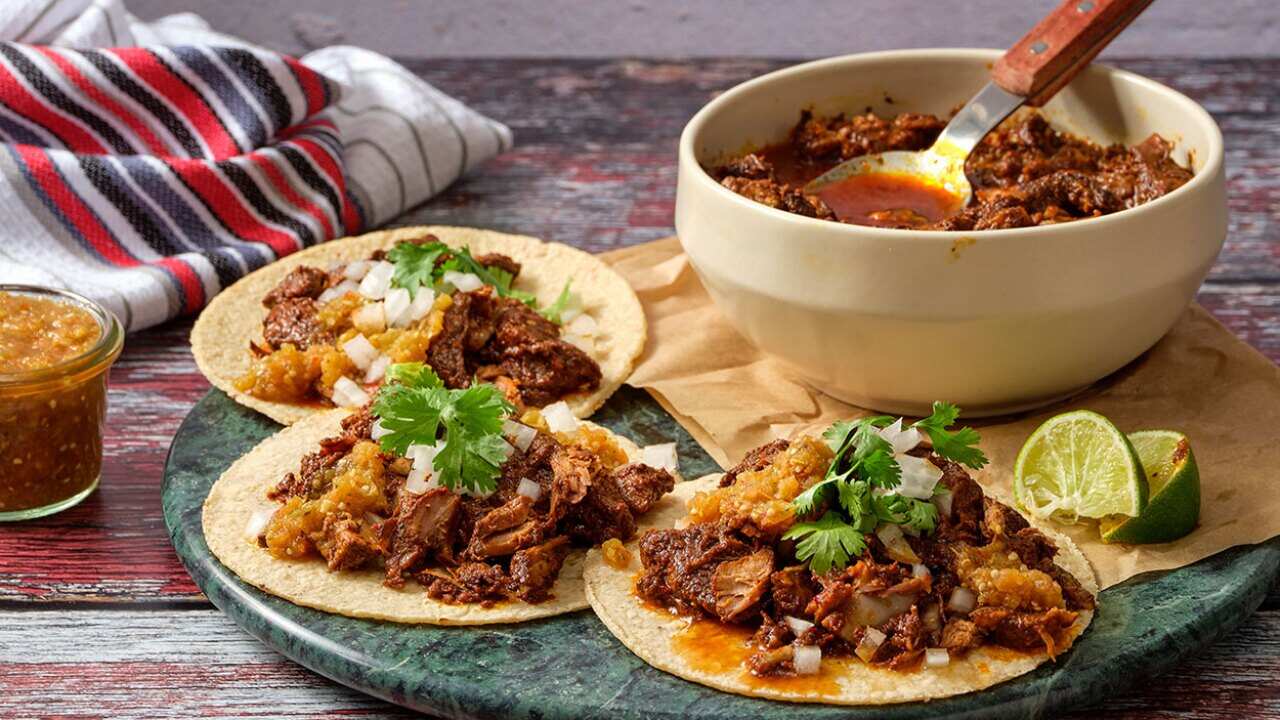 Jalisco-style birria (slow-cooked lamb)