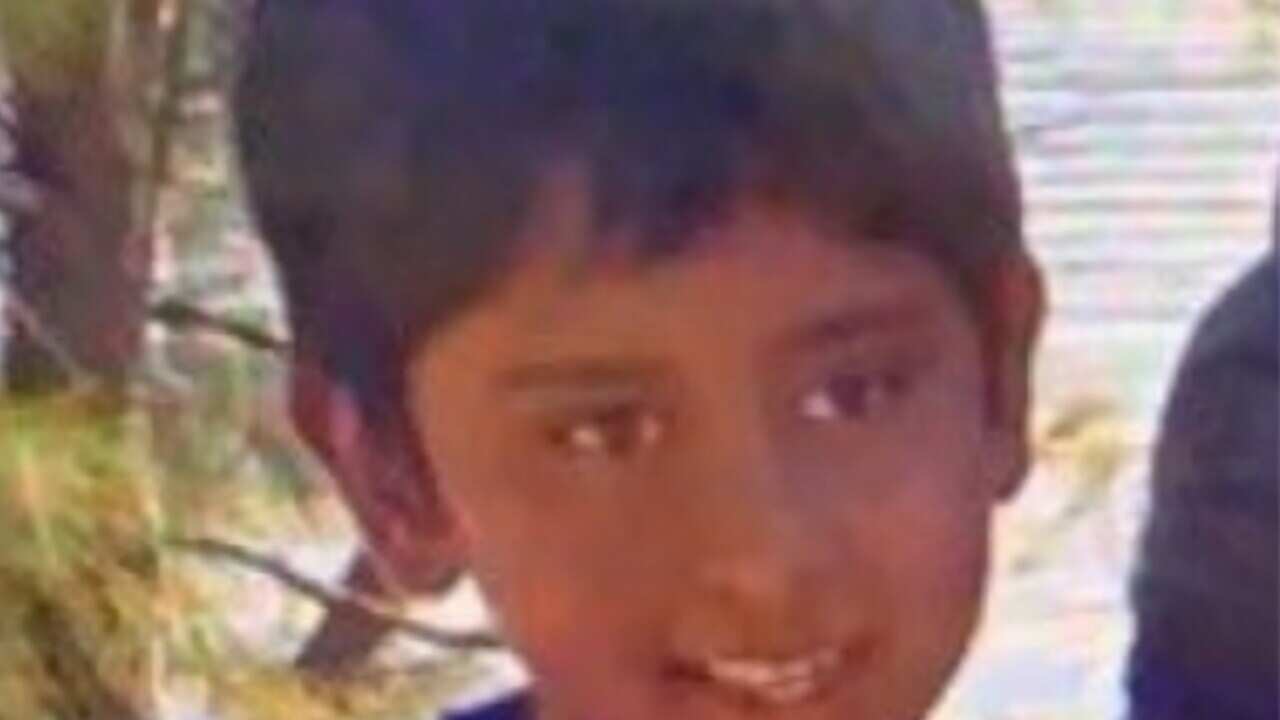 A supplied image of Pranav Vivekanandan, eight, whose body was found in a Canberra pond.