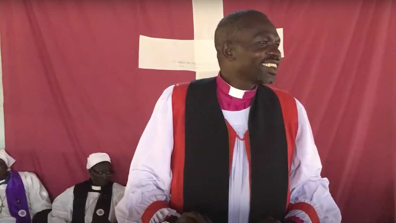 Bishop of Malek, Dr Peter Joh Mayom Ajuong 