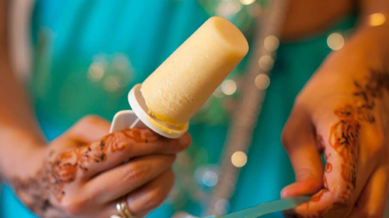 Mango kulfi