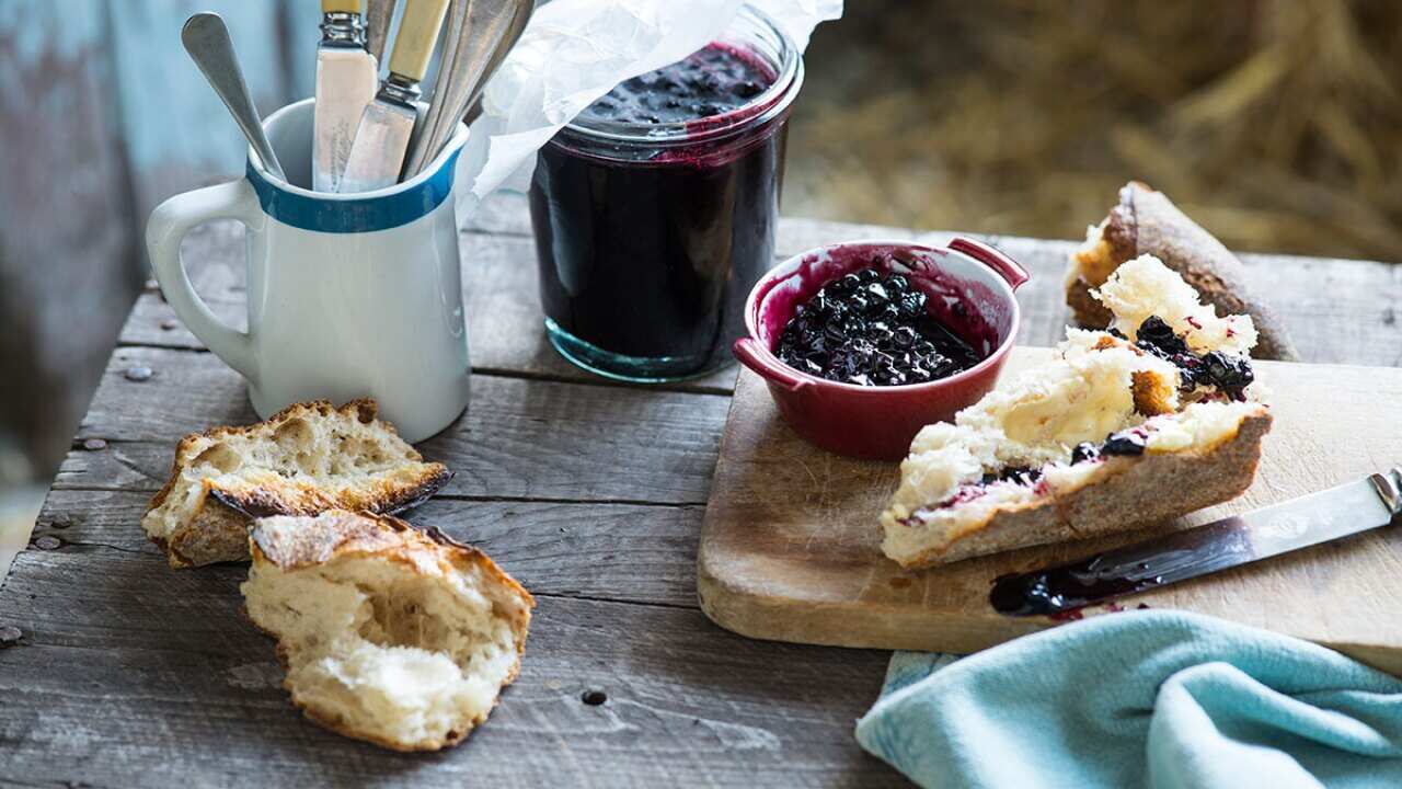 Blackcurrant jam