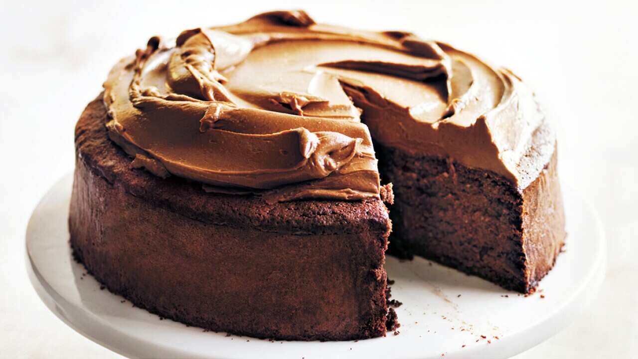 Donna Hay gluten-free chocolate fudge cake