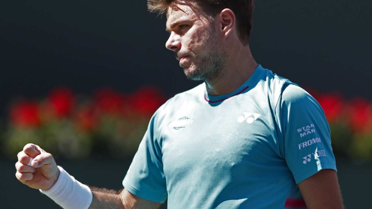 Stan Wawrinka of Switzerland