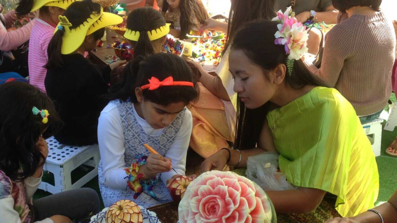 Thai Culture and Food Festival at Federation Square, Melbourne