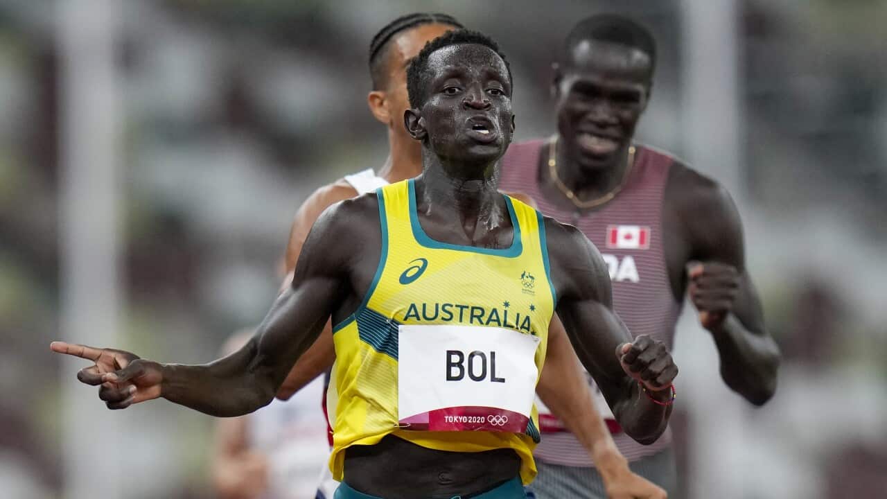 Peter Bol was the first Australian man to run in the 800m Olympic final since 1968.