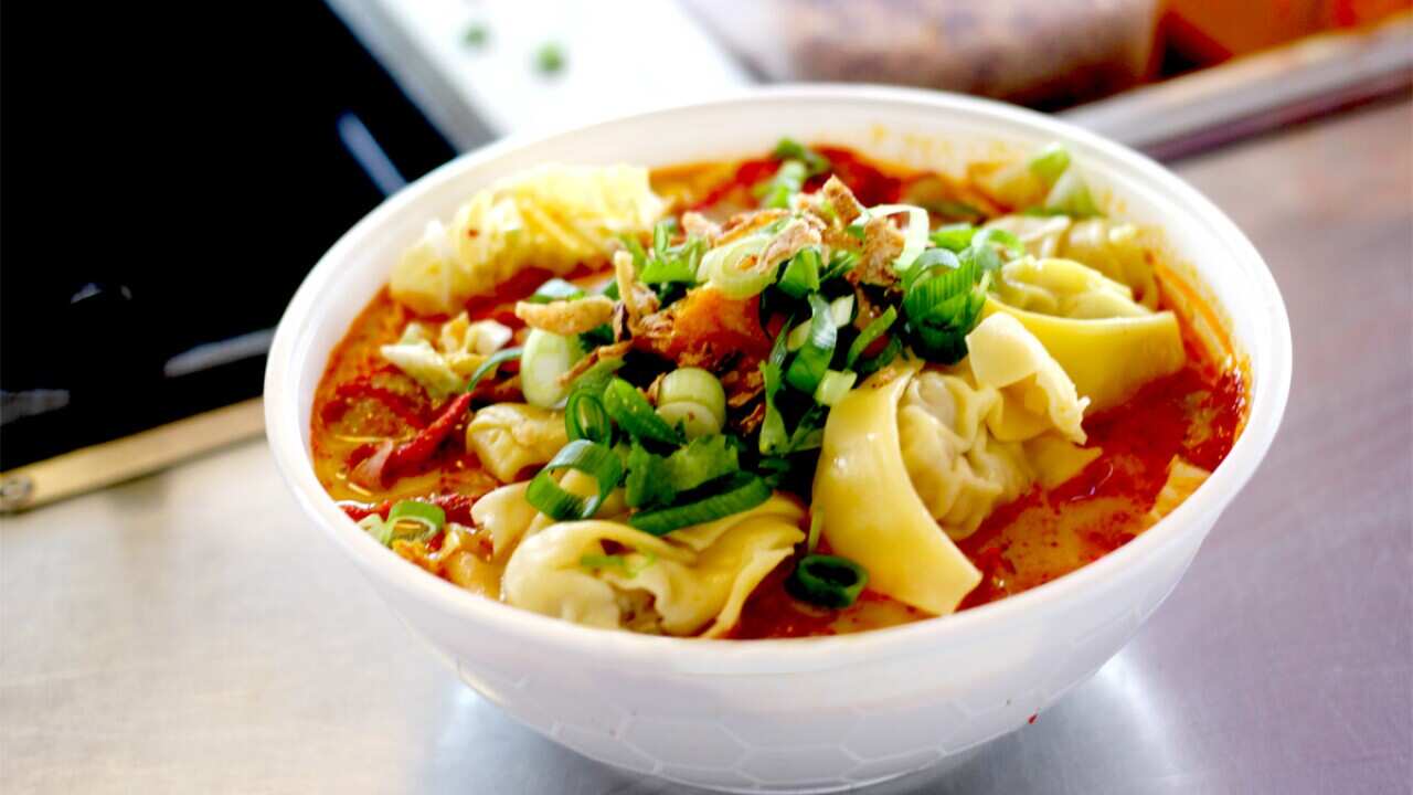 Laksa at Darwin's Parap Village Market 