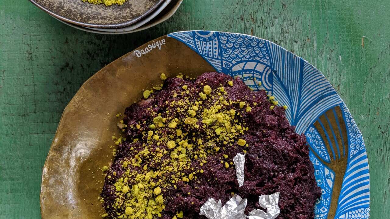 Grandpa's carrot halwa