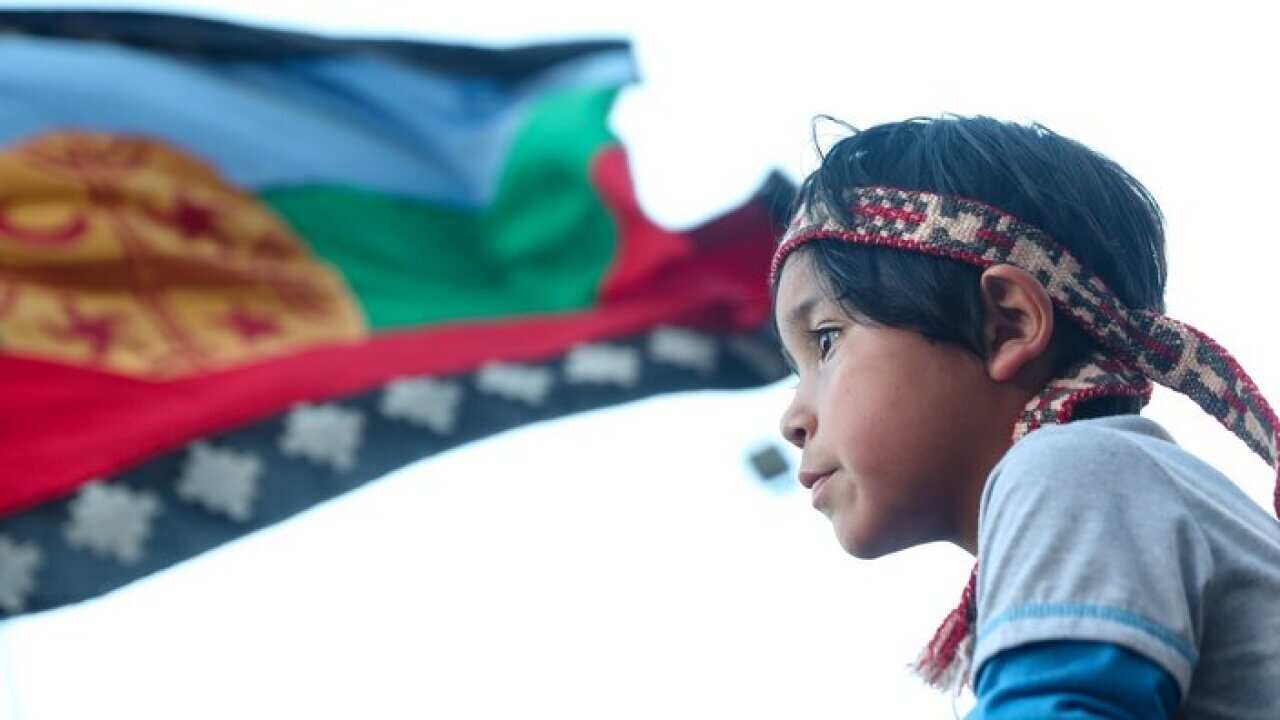 Niño mapuche