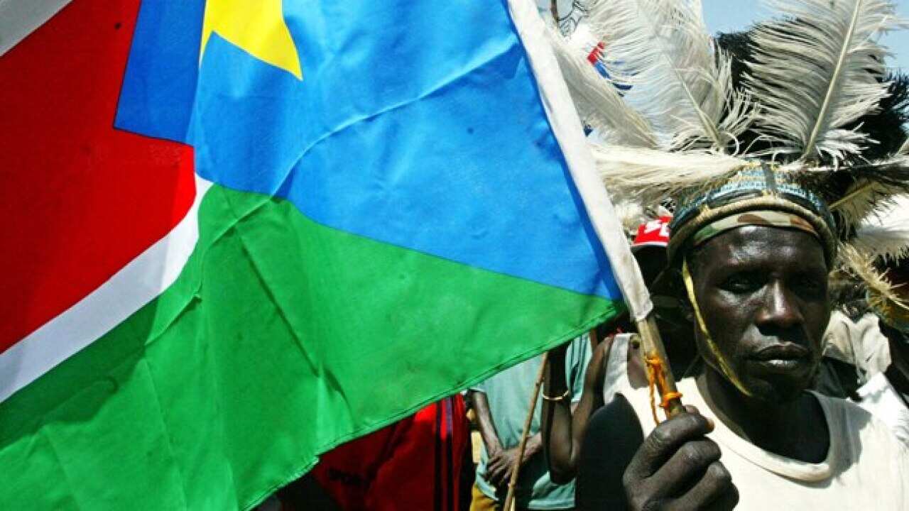 Drapeau Sud Soudan