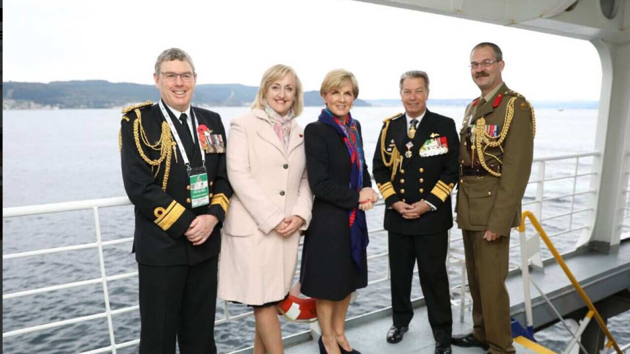 Julie Bishop’s surprise visit to Turkey for Gallipoli service