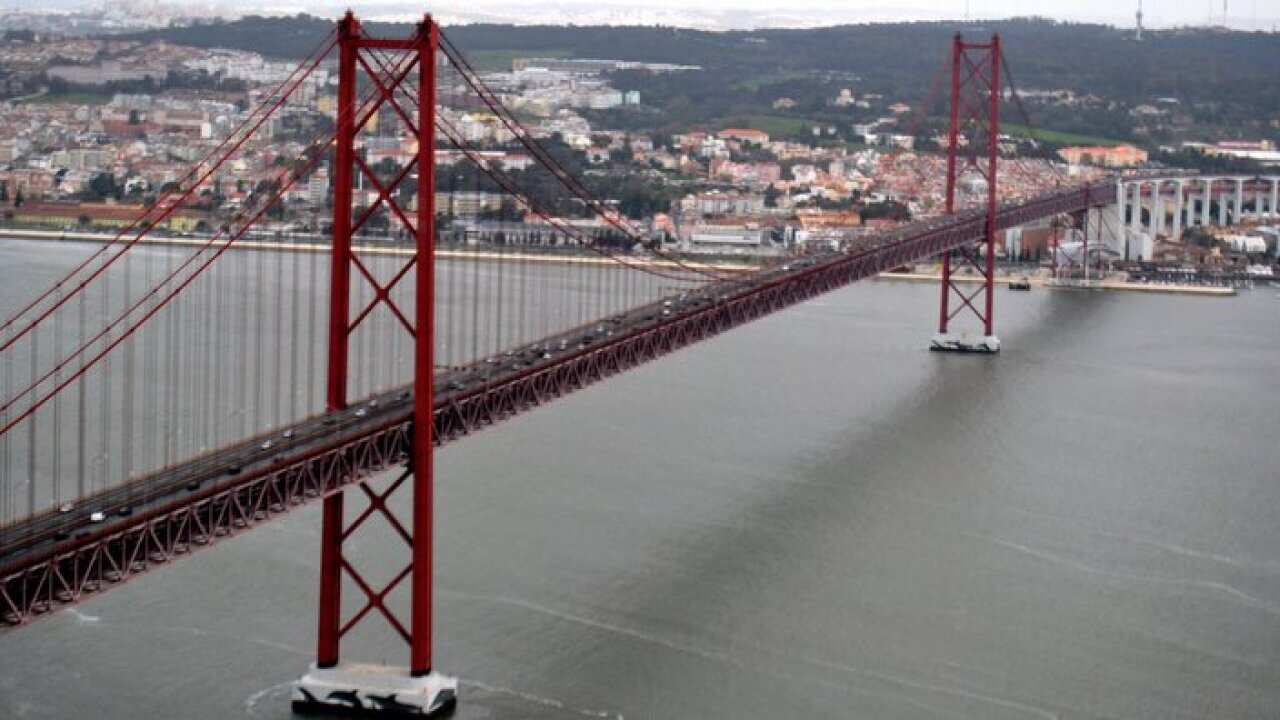 April 25th Bridge over Tagus river, Lisbon