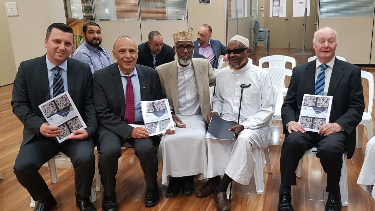 Members of the Board of Imams Victoria on Tuesday