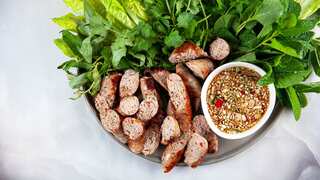 Northern Thai sausage (Sai oua)