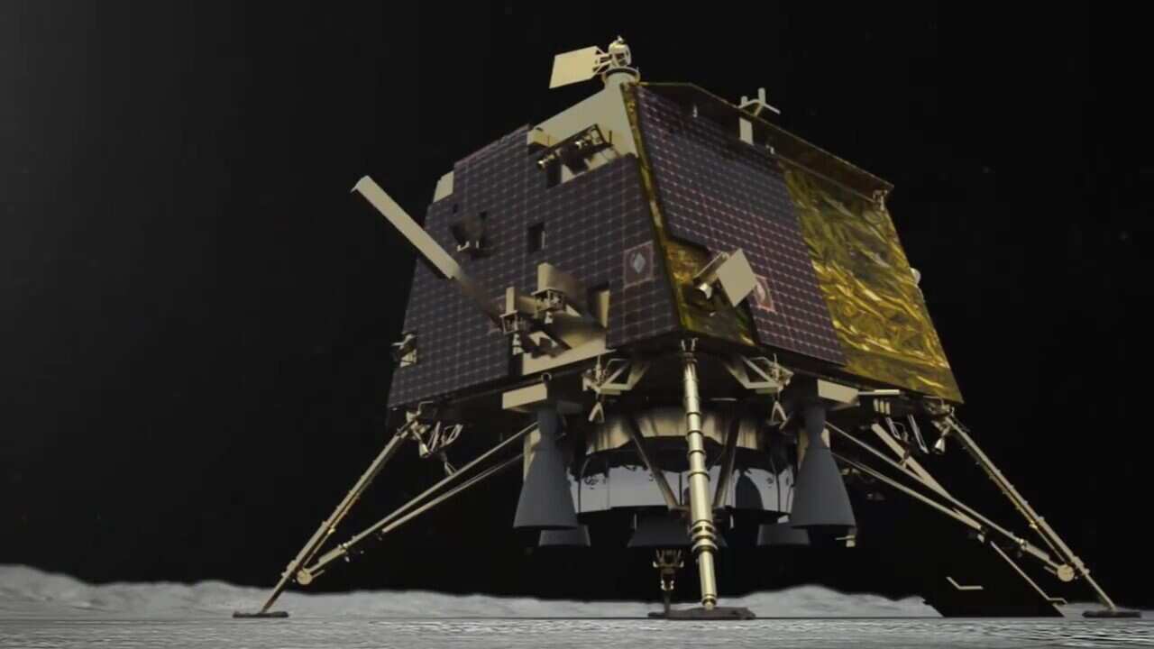 SPACE INDIA CHANDRAYAAN 2 LUNAR MOON MISSION