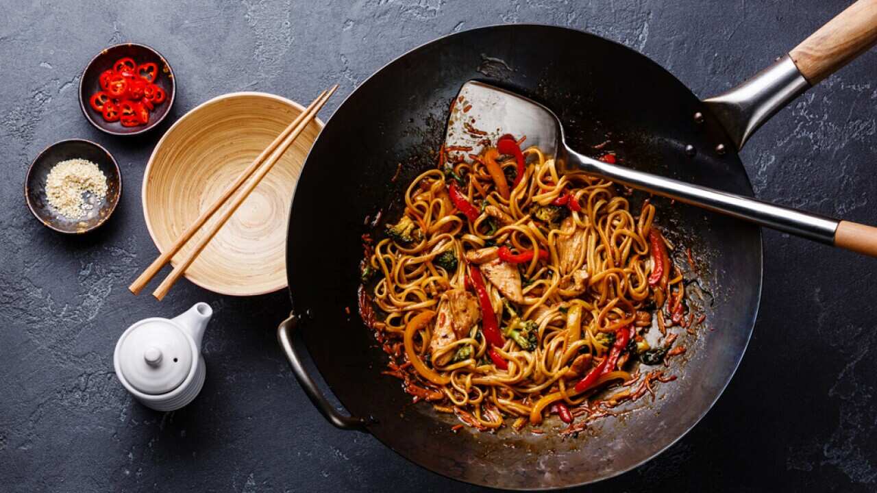 Seasoning your wok