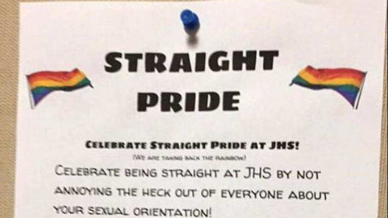 Straight Pride poster