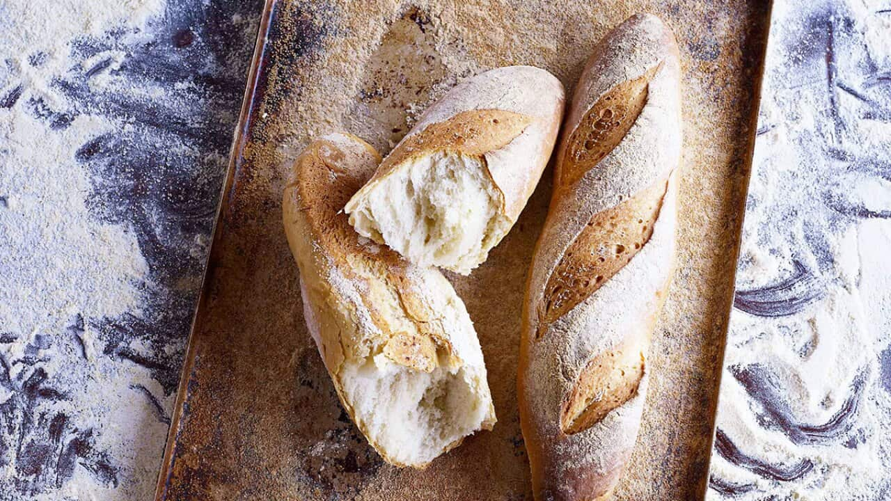 Paul Hollywood's mini baguettes