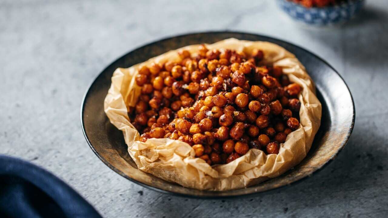 Harissa chickpeas 