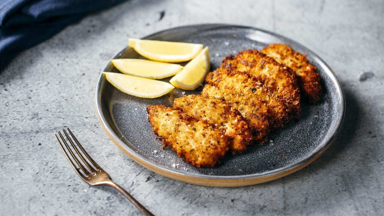 Mary's chicken schnitzels