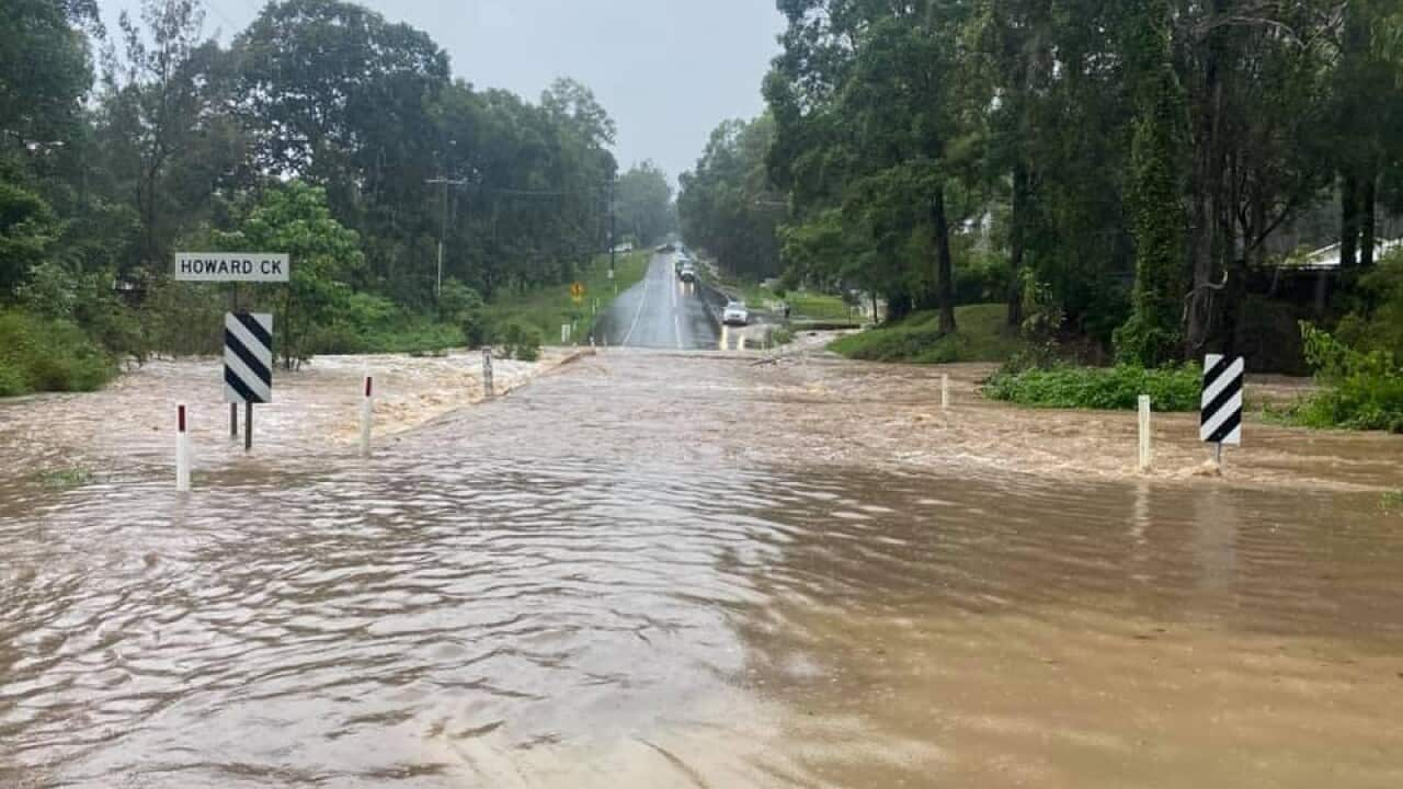 high risk of flash flooding in queensland