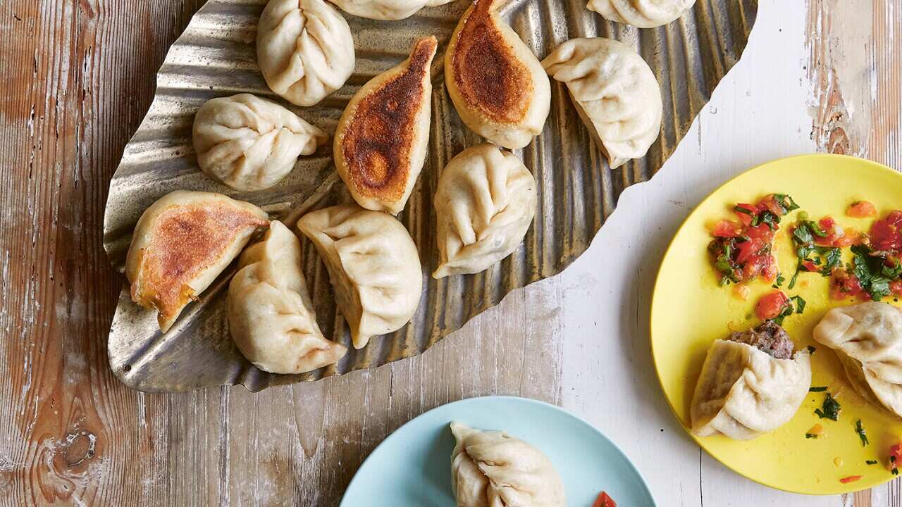 Beef momos